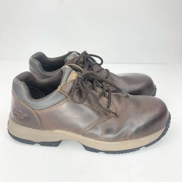 Dr. Martens Work Linnet SD Non Metallic Safety Toe Industrial Shoes, Leather, 9 Dr. Martens Unisex Linnet SD Non Metallic Safety Toe 4-Eye  main image 4